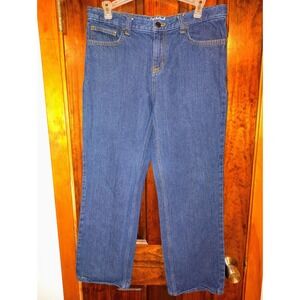 Cat Jack Kids Boys Relaxed Straight Husky Jeans Blue Denim Size 14